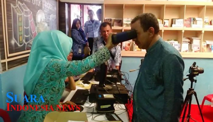 Disdukcapil Kota Dumai Lakukan Perekaman E-KTP Terhadap Napi