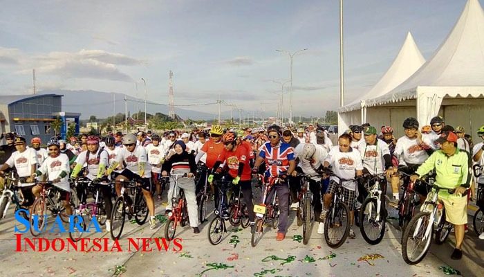 Walikota Probolinggo Hj Rukmini Ikut Kampanyekan Jalan Tol Paspro