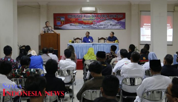 Ormas Se-Kota Bogor Lakukan Sosialisasi Pileg dan Pilpres tahun 2019
