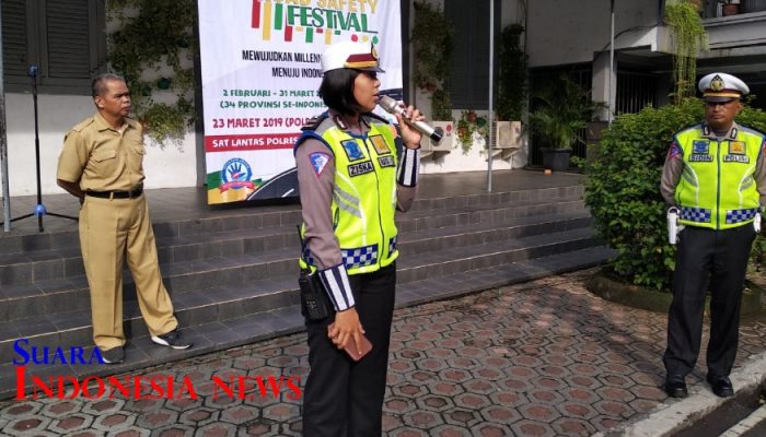 Polresta Bogor Kota Gelar Deklarasi Millenial Road Safety Festival Pelajar