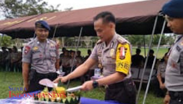 Kapolres Langsa, Gelar Syukuran Atas Kembalinya Anggota Brimob Dari Papua