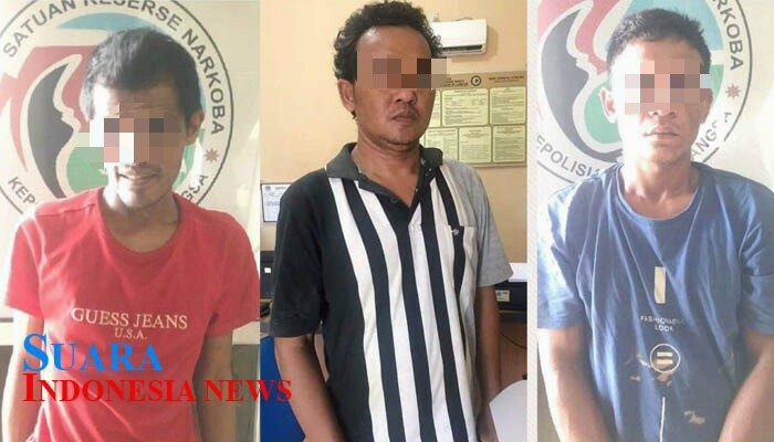 Polres Langsa Ringkus Tiga Aktor Mantan Residivis Narkoba