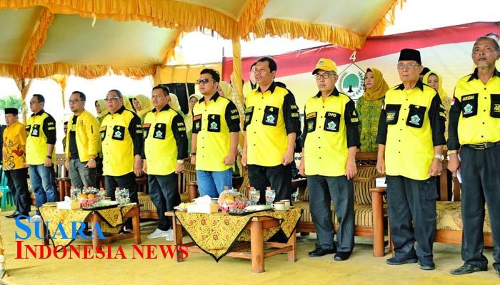 Ketua DPD Partai Golkar Kabupaten Indramayu Lantik PD Golkar Dapil lV Kabupaten Indramayu