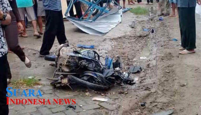 Hilang Kendali, Pengendara Motor di Lamongan Tewas