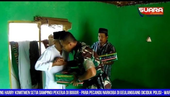 Yonif Raider 509 Berikan Sejumlah Perlengkapan Musholla