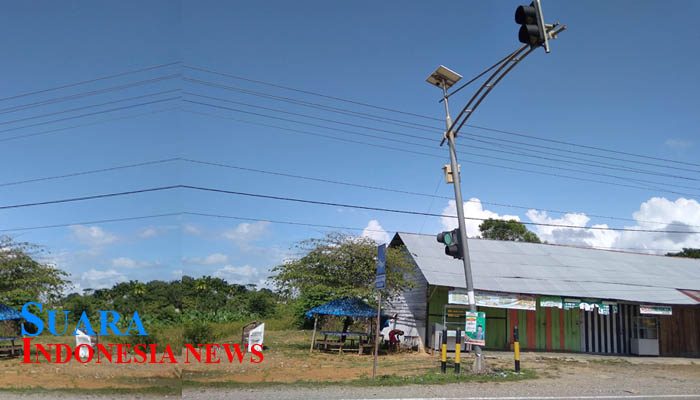 Tiang Lampu dan Rambu Lalulintas Diseputaran Kota Abdya Berkualitas Rendah