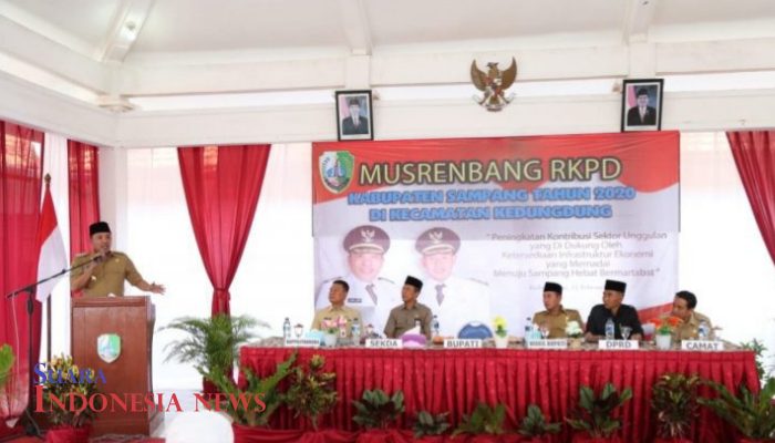 Bupati Sampang Minta Kegiatan Musrembang Jadikan Media Interaktif Bagi Stackholder