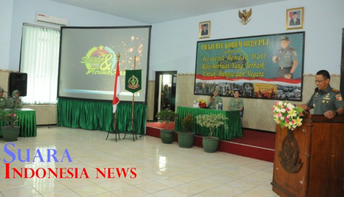 Danrem 082/CPYJ Minta Persit Untuk Tak Mudah Terpancing Hoax