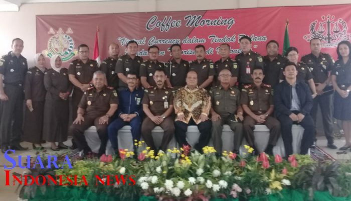 PJI Gelar Coffee Morning Dan Bedah Buku Virtual Currency Dalam Tindak Pidana Pendanaan Terorisme di Indonesia