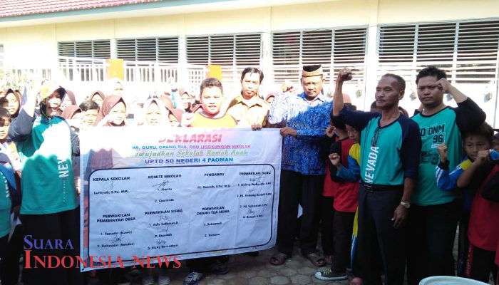 Wujudkan Sekolah Ramah Anak, UPTD SDN 4 Paoman Adakan SRA 10 Wujudkan Sekolah Ramah Anak, UPTD SDN 4 Paoman Adakan SRA