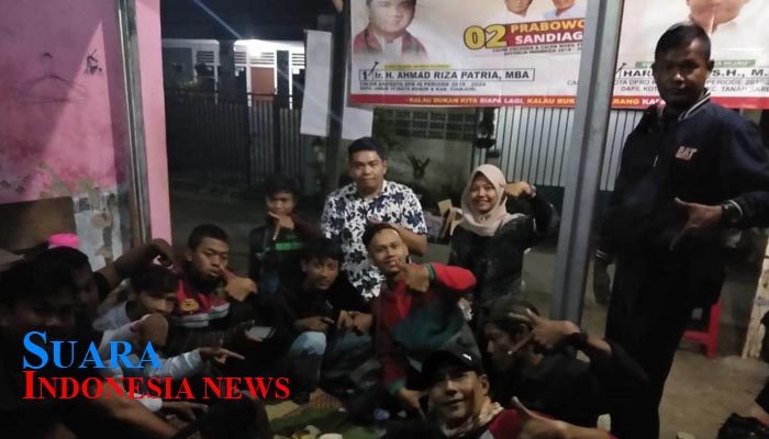 Harry Ara Resmikan Posko Curhat Ojek Online Tanah Sareal