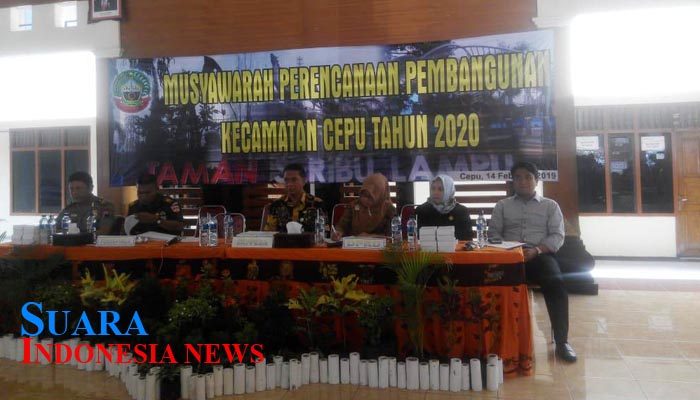 Camat Cepu Kecewa, Jika Anggaran Desa dan Kelurahan Hanya Untuk Fisik