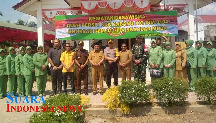 Pelaksanaan TMMD Ke 104, Membangun Desa di Wilayah Kecamatan Langsa Timur