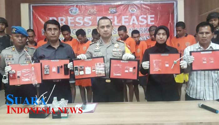 11 Tersangka Narkoba Diamankan Polres Pamekasan, Salah Satunya Masih di Bawah Umur