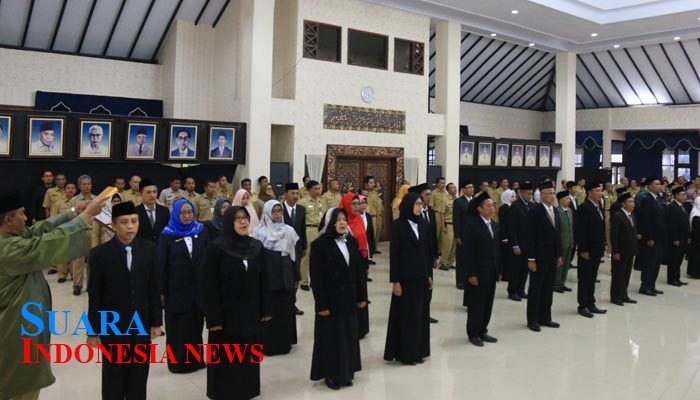Puluhan Staf di Jember Naik Kelas