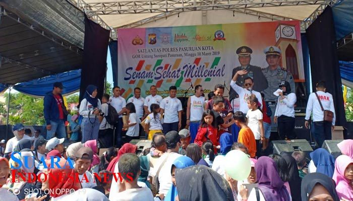 Ratusan Pengunjung Semarakkan MRSF di Gor Kota Pasuruan