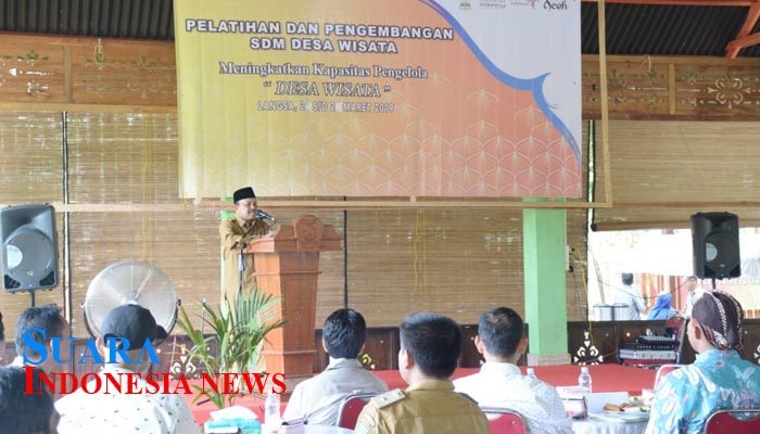 30 Peserta Ikuti Pelatihan dan Pengembangan Desa Wisata