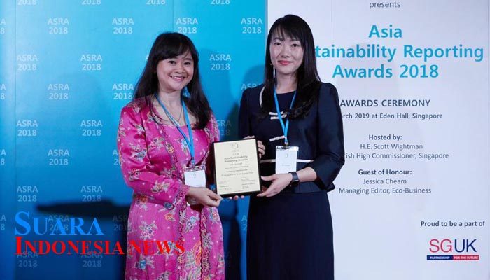 Di Asia Sustainability Reporting Awards 2018, PT Pertamina EP Asset 4 Cepu Field Terima Penghargaan