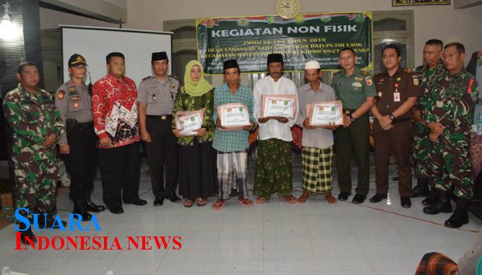 Satgas TMMD Kodim 0827/Sumenep Sosialisasikan ADD dan Hukum