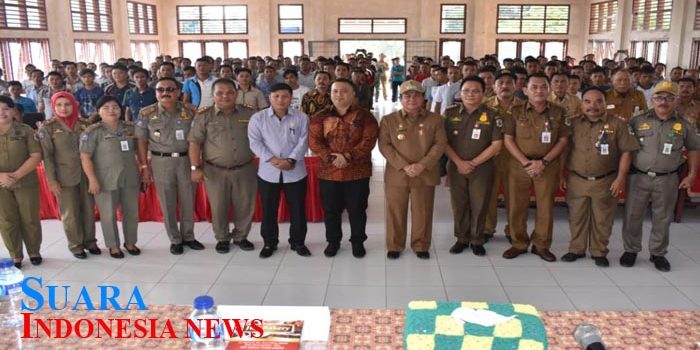Dukung Pemilu Serentak, Pemkab Nias Laksanakan Pelatihan Kepada LINMAS