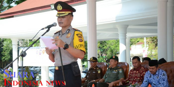 Upacara Peringatan HUT Damkar ke 100, Satpol PP Ke 69, Linmas Ke 57 dan WH Ke 16 Berlangsung Khidmat
