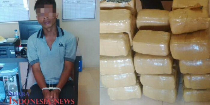 Sat Resnarkoba Temukan 50 Bal Ganja Tersimpan Dalam Keranjang Jeruk