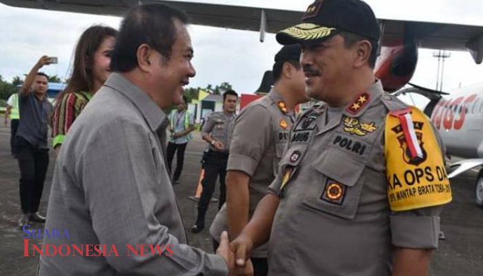 Kunjungi Pulau Nias, Kapolda Sumut Disambut Bupati Nias
