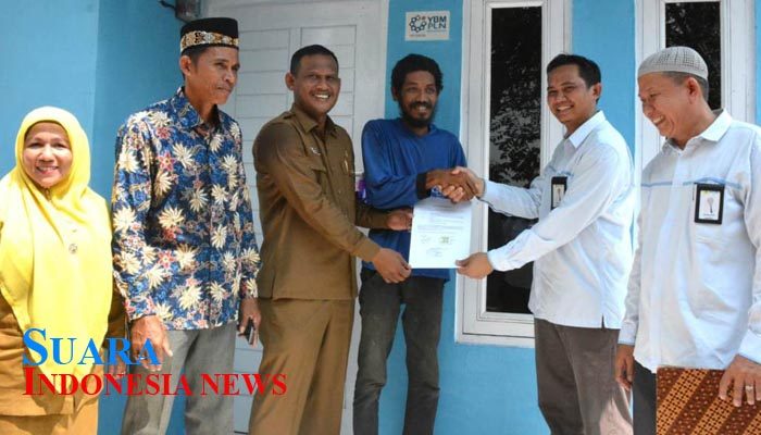 Bupati Aceh Timur Resmikan Rumah Bantuan YBM PLN