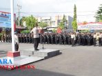 Polres Pamekasan Gelar Apel Pergeseran Pengamanan Pemilu 2019