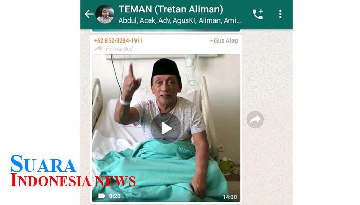 Viral Video Dukungan Fuad Amin untuk Jokowi-Amin