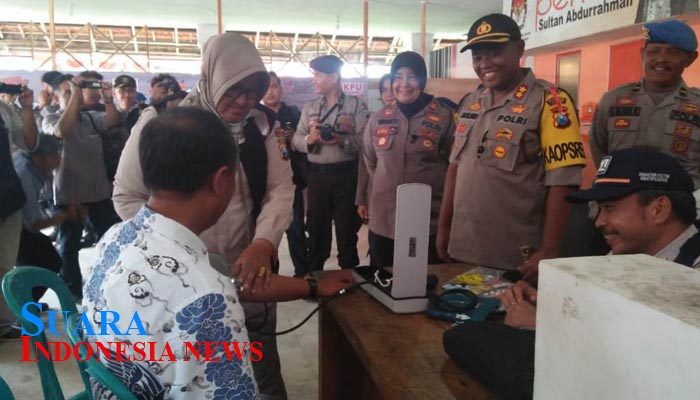 Demi Menjaga Kesehatan, KPU Sumenep Hadirkan Tim Medis Polres