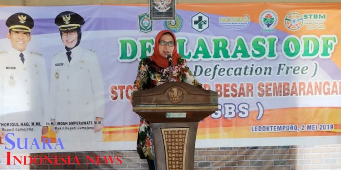 Untuk Hidup Sehat, Bunda Indah Deklarasikan ODF