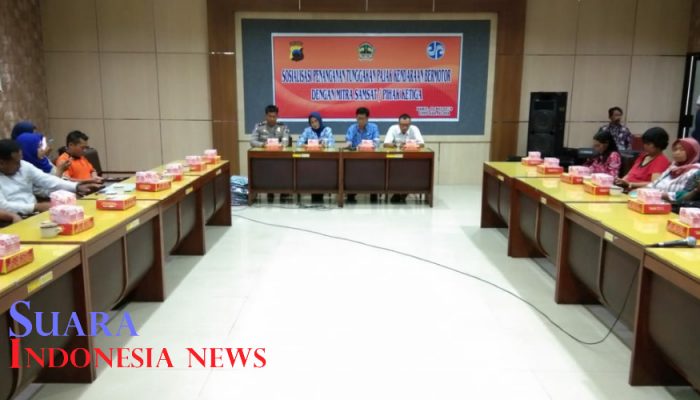 UPPD Samsat Sosialisasi Penanganan Tunggakan Pajak Dengan Pihak Ke Tiga