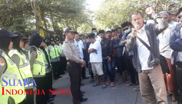 Kecewa Tuntutannya Tak Digubris, Massa Caleg PPP Kembali Geruduk Bawaslu Pamekasan