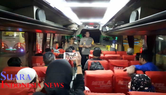 Cegah Gerakan People Power, Kapolres Jember Razia Terminal