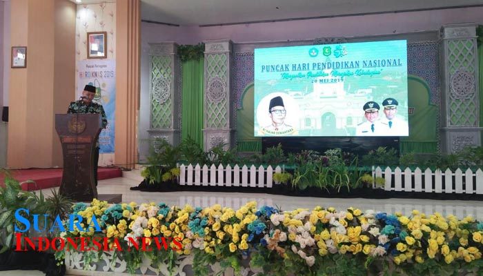 Disdik Sumenep Gelar Puncak Hardiknas Sekaligus Lounching Pesantren Ramadhan dan Wajib Diniyah 2019