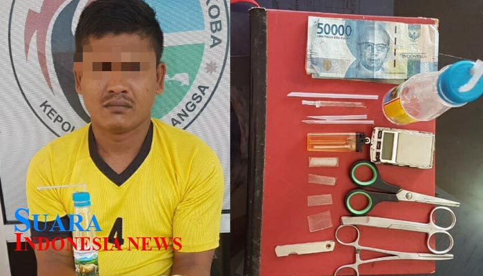 Ex Napi Lapas Kelas II B Langsa Terciduk Sat Resnarkoba