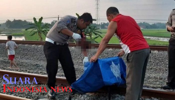 Kakek 82 Tahun Tertabrak Kereta di Siwalan Pekalongan