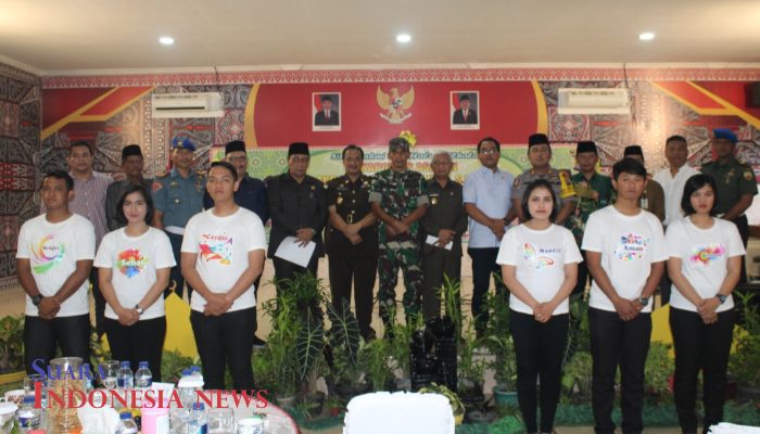 Forkompinda dan Masyarakat Kabupaten Asahan Tolak Kerusuhan, Jaga Indonesia Damai