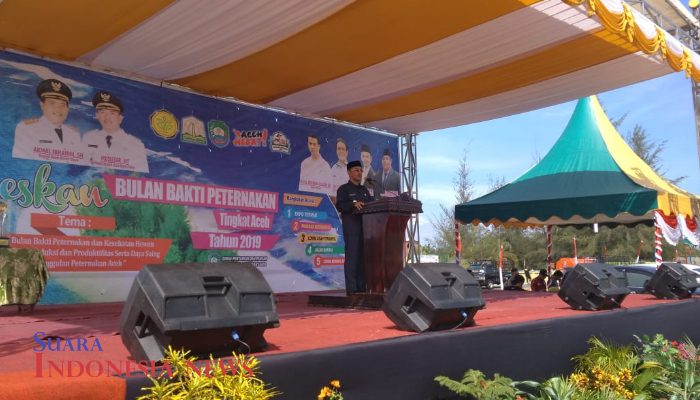 Wabup Abdya Buka Expo Peternakan Se Aceh Tahun 2019