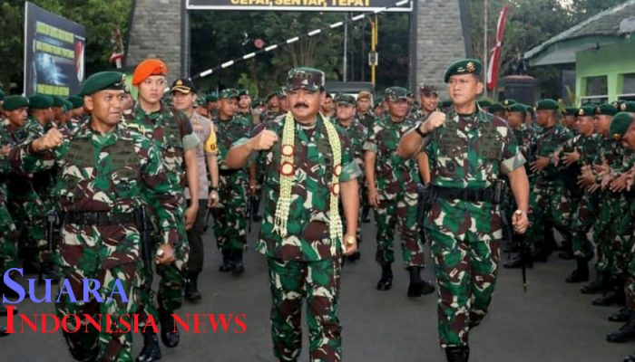 Pertama Kali Mayonif Raider 509 Dikunjungi Panglima TNI