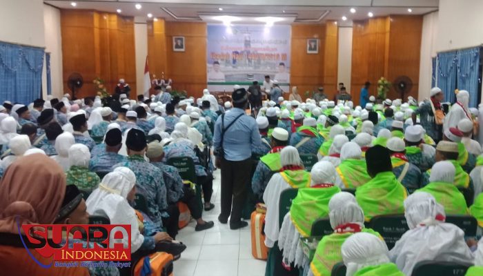 JCH Aceh Timur Tiba di Asrama Embarkasi Haji