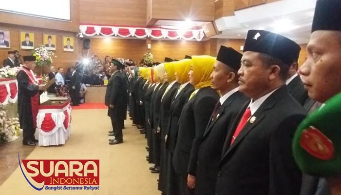 50 Anggota DPRD Kabupaten Indramayu Periode 2019-2024 Dilantik, Ini Daftarnya