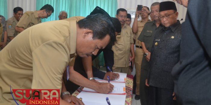 Tingkatkan Minat Baca Siswa, Disdik dan Perpusda Sumenep Teken MoU