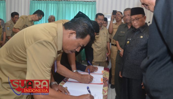 Tingkatkan Minat Baca Siswa, Disdik dan Perpusda Sumenep Teken MoU