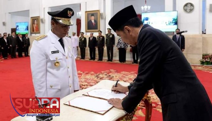 Wakil Gubernur Bengkulu Resmi Dilantik Presiden Jokowi