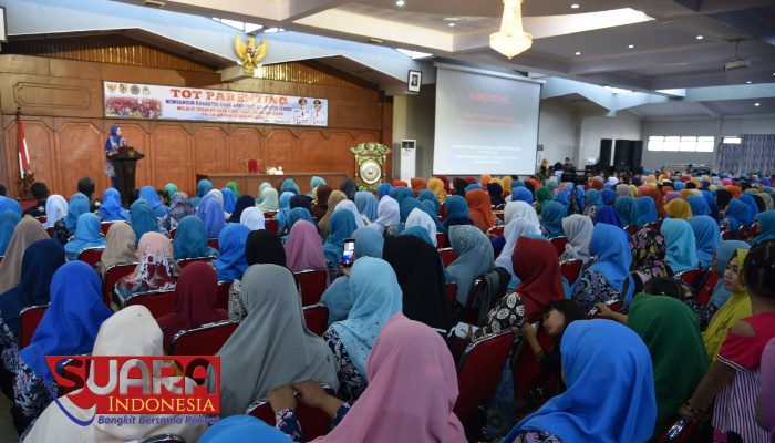 Ribuan Guru PAUD dan TK di Jember Ikuti TOT Parenting