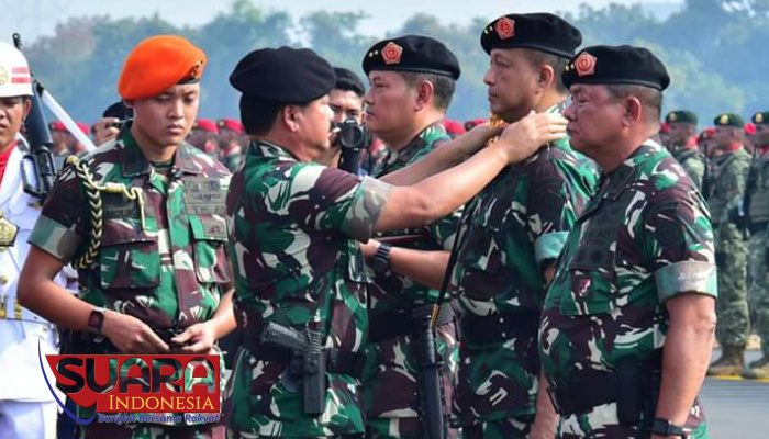 Panglima TNI Lantik Tiga Pati Sebagai Pangkogabwilhan