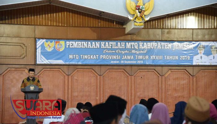Hadapi MTQ Tingkat Provinsi, Pemkab Jember Bina Para Tilawah
