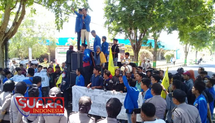 Demo PMII di Mapolres Sumenep Berujung Ricuh